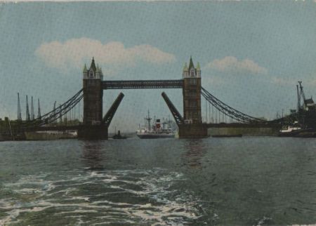 Großbritannien - London - Tower Bridge - 1962 Großbritannien - London - Tower Bridge - 1962