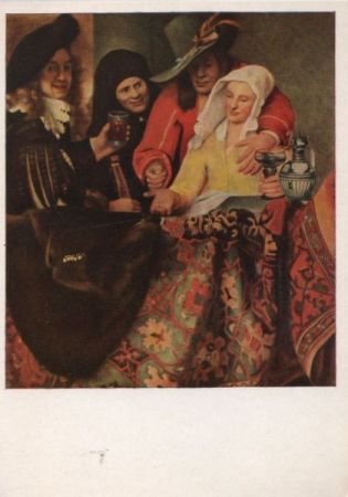 Jan Vermeer - Bei der Kupplerin - 1963 Jan Vermeer - Bei der Kupplerin - 1963