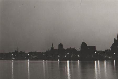 Stralsund - Blick auf Hafen - ca. 1985 Stralsund - Blick auf Hafen - ca. 1985