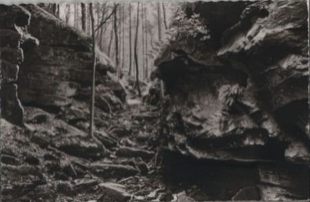Zwingenberg - Wolfsschlucht - ca. 1955 Zwingenberg - Wolfsschlucht - ca. 1955