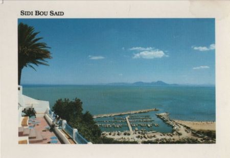 Tunesien - Sidi Bou Said - Cafe des nattes - ca. 1985 Tunesien - Sidi Bou Said - Cafe des nattes - ca. 1985