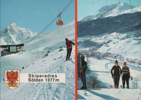 Österreich - Sölden - Skiparadies - 1973 Österreich - Sölden - Skiparadies - 1973