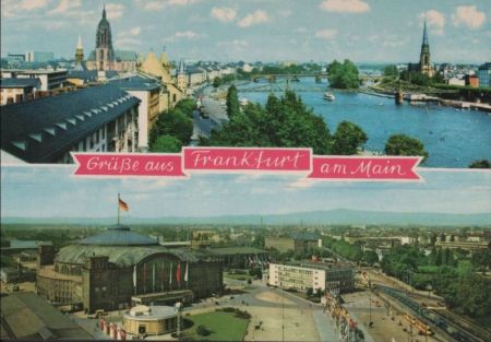 Frankfurt Main - u.a. Mainblick - ca. 1975 Frankfurt Main - u.a. Mainblick - ca. 1975