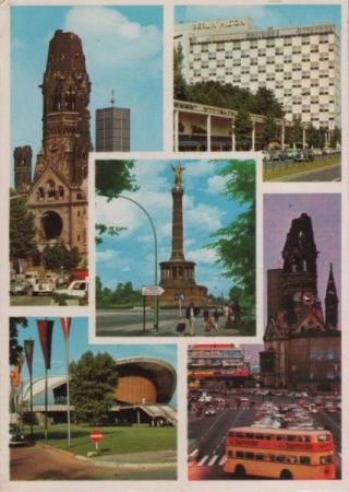 Berlin, Westteil - u.a. Siegessäule - 1979 Berlin, Westteil - u.a. Siegessäule - 1979