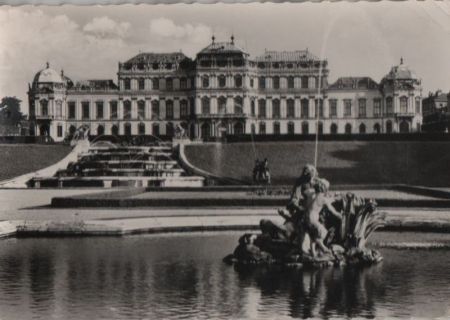 Österreich - Wien - Schloß Belvedere - ca. 1960 Österreich - Wien - Schloß Belvedere - ca. 1960