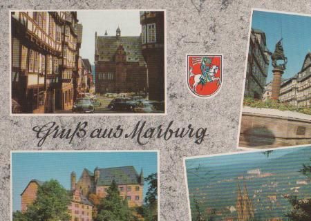 Marburg u.a. Elisabethenkirche - 1966 Marburg u.a. Elisabethenkirche - 1966
