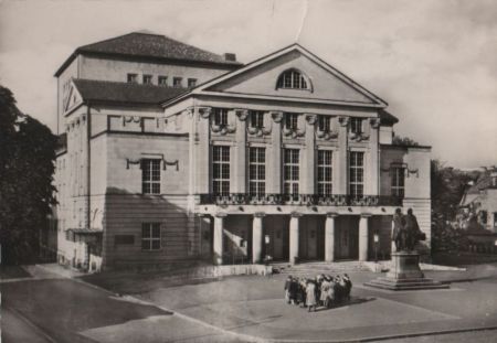 Weimar - Nationaltheater - 1958 Weimar - Nationaltheater - 1958