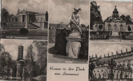 Potsdam, Sanssouci - Komm in den Park - 1958 Potsdam, Sanssouci - Komm in den Park - 1958