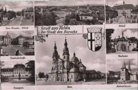 Fulda - mit 8 Bildern - 1959 Fulda - mit 8 Bildern - 1959