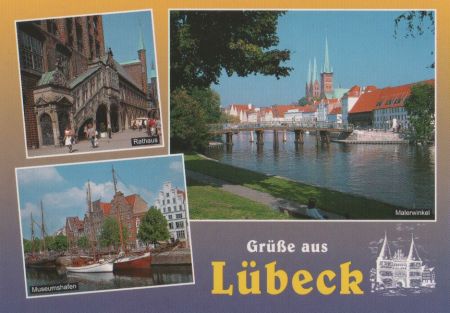 Lübeck - u.a. Malerwinkel - ca. 1995 Lübeck - u.a. Malerwinkel - ca. 1995