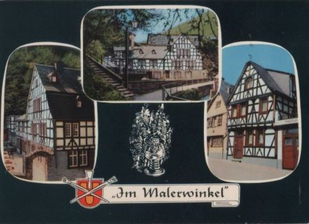 Bacharach - im Malerwinkel - 1967 Bacharach - im Malerwinkel - 1967