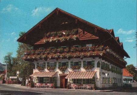 Oberammergau - Hotel Wolf - 1970 Oberammergau - Hotel Wolf - 1970