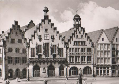 Frankfurt - Gerechtigkeitsbrunnen - 1960 Frankfurt - Gerechtigkeitsbrunnen - 1960