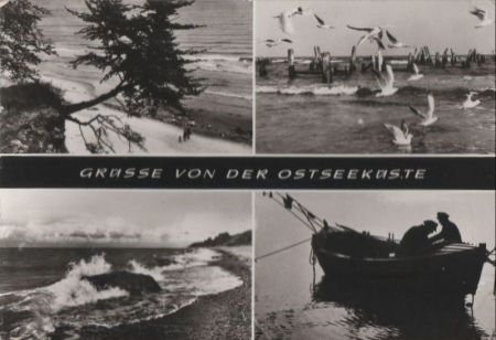 Ostsee - mit 4 Bildern - 1983 Ostsee - mit 4 Bildern - 1983