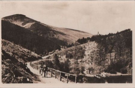 Oberhof - Weg zum Ort - 1952 Oberhof - Weg zum Ort - 1952