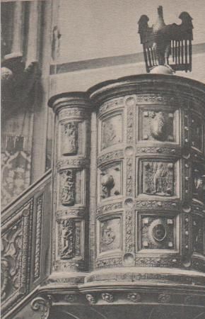 Aachen - Kaiser-Dom - Evangelienkanzel - ca. 1935 Aachen - Kaiser-Dom - Evangelienkanzel - ca. 1935