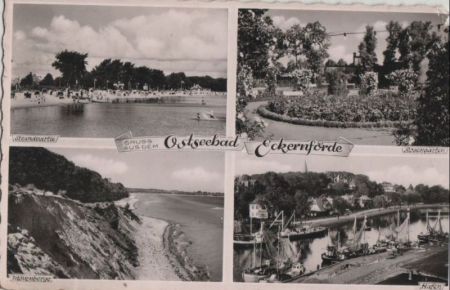 Eckernförde - u.a. Mövenberge - 1955 Eckernförde - u.a. Mövenberge - 1955