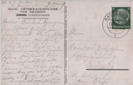 Radebeul-Kötzschenbroda - Zitzschewig, Genesungsheim Radebeul-Kötzschenbroda - Zitzschewig, Genesungsheim