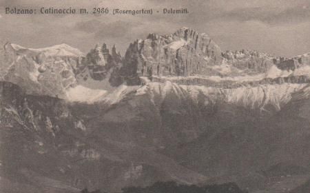 Italien - Bolzano - Catinaccio - ca. 1945 Italien - Bolzano - Catinaccio - ca. 1945