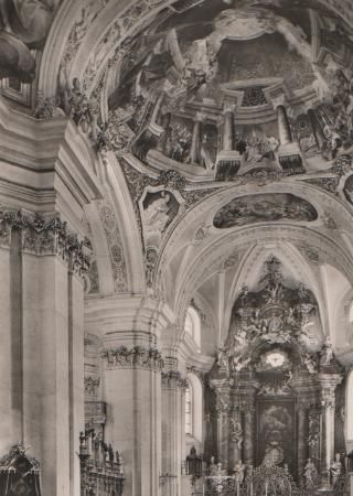 Weingarten - Kloster innen - ca. 1965 Weingarten - Kloster innen - ca. 1965