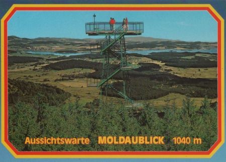 Österreich - Ulrichsberg - Aussichtswarte Moldaublick - ca. 1980 Österreich - Ulrichsberg - Aussichtswarte Moldaublick - ca. 1980