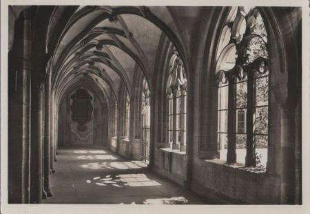 Schweiz - Basel - Münster, Kreuzgang - ca. 1950 Schweiz - Basel - Münster, Kreuzgang - ca. 1950
