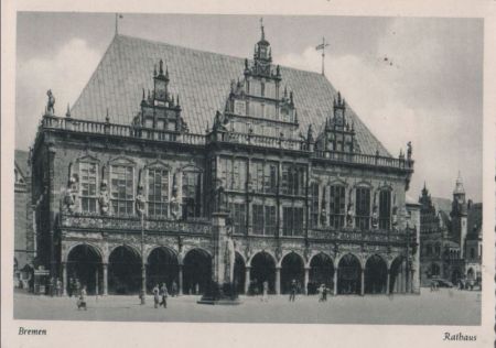 Bremen - Rathaus - ca. 1955 Bremen - Rathaus - ca. 1955