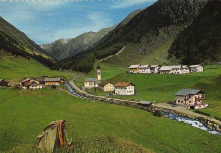 Österreich - Niederthai - gegen Finstertaler Fernerkogel - 1977 Österreich - Niederthai - gegen Finstertaler Fernerkogel - 1977