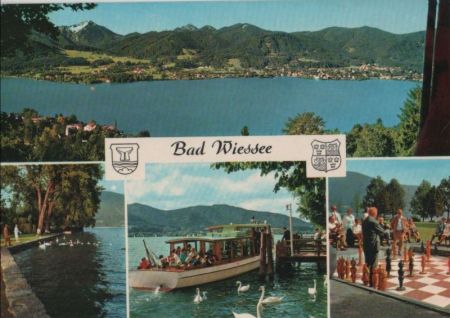 Bad Wiessee - u.a. Schach im Park - 1984 Bad Wiessee - u.a. Schach im Park - 1984