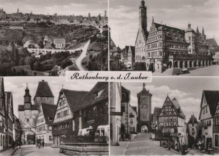 Rothenburg - 4 Bilder Rothenburg - 4 Bilder