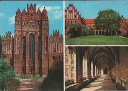 Chorin - Kloster, u.a. Westgiebel - 1981 Chorin - Kloster, u.a. Westgiebel - 1981