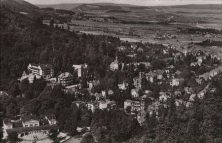 Bad Harzburg - Gesamtansicht vom Burgberg - ca. 1960 Bad Harzburg - Gesamtansicht vom Burgberg - ca. 1960