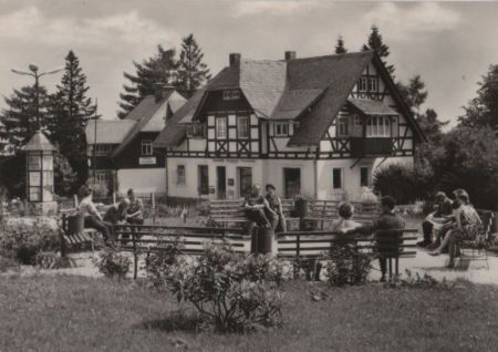 Altenberg-Bärenburg - Ortsteil Oberbärenburg, Platz der Republik - 1973 Altenberg-Bärenburg - Ortsteil Oberbärenburg, Platz der Republik - 1973