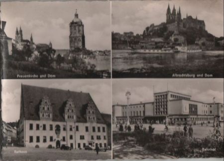 Meißen - u.a. Frauenkirche und Dom - 1962 Meißen - u.a. Frauenkirche und Dom - 1962