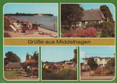 Middelhagen, Rügen - u.a. Lobbe, Campingplatz - 1991 Middelhagen, Rügen - u.a. Lobbe, Campingplatz - 1991
