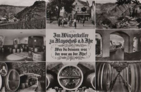 Mayschoß - Im Winzerkeller - ca. 1955 Mayschoß - Im Winzerkeller - ca. 1955