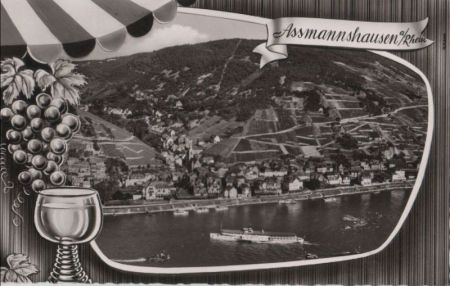 Rüdesheim-Assmannshausen - ca. 1960 Rüdesheim-Assmannshausen - ca. 1960