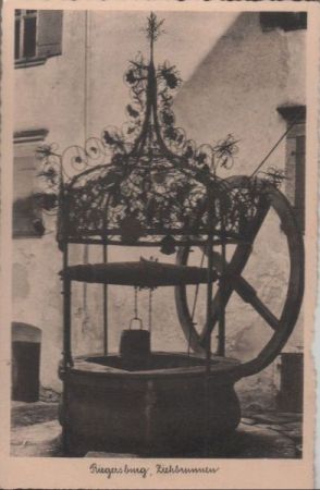 Österreich - Riegersburg - Ziehbrunnen - ca. 1950 Österreich - Riegersburg - Ziehbrunnen - ca. 1950