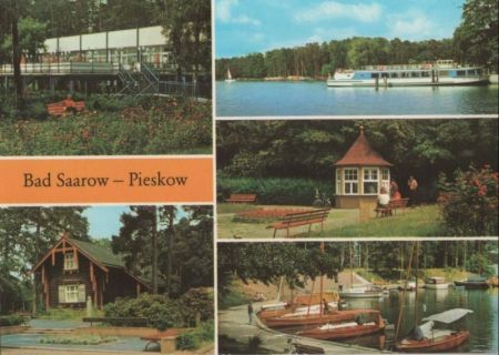 Bad Saarow-Pieskow - u.a. Gedenkstätte - 1980 Bad Saarow-Pieskow - u.a. Gedenkstätte - 1980