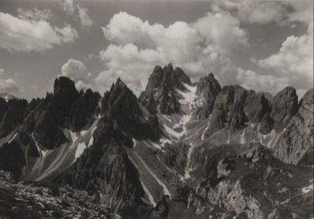 Italien - Cadini di Misurina - dal Rifugio Auronzo - ca. 1960 Italien - Cadini di Misurina - dal Rifugio Auronzo - ca. 1960