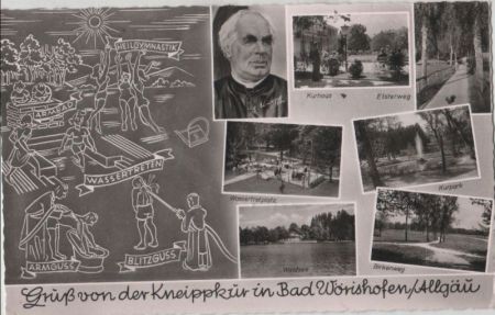 Bad Wörishofen - u.a. Elsterweg - 1957 Bad Wörishofen - u.a. Elsterweg - 1957