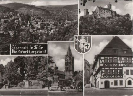 Eisenach - u.a. Lutherhaus - 1976 Eisenach - u.a. Lutherhaus - 1976