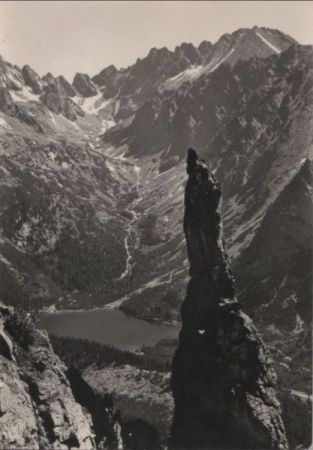 Slowakei - Vysoke Tatry - Hohe Tatra - Pohlad na Popradske pleso - ca. 1965 Slowakei - Vysoke Tatry - Hohe Tatra - Pohlad na Popradske pleso - ca. 1965