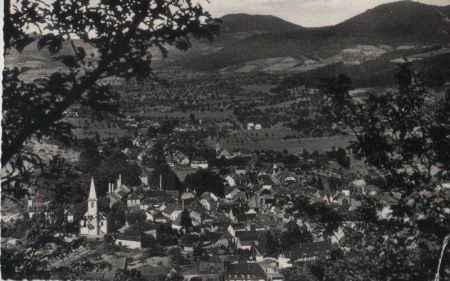 Zell - Blick vom Sommerberg - 1969 Zell - Blick vom Sommerberg - 1969