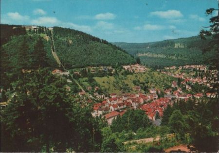 Bad Wildbad - mit Sommerberg - 1974 Bad Wildbad - mit Sommerberg - 1974
