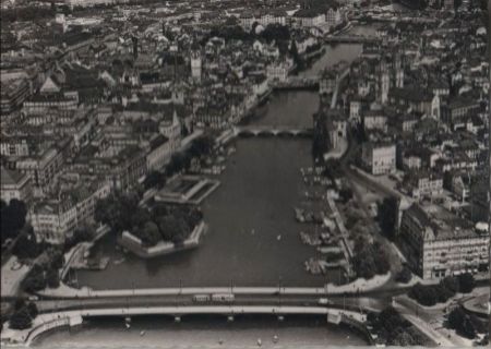 Schweiz - Zürich - Quaibrücke - 1958 Schweiz - Zürich - Quaibrücke - 1958