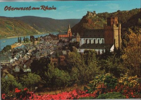 Oberwesel - am Rhein - ca. 1980 Oberwesel - am Rhein - ca. 1980