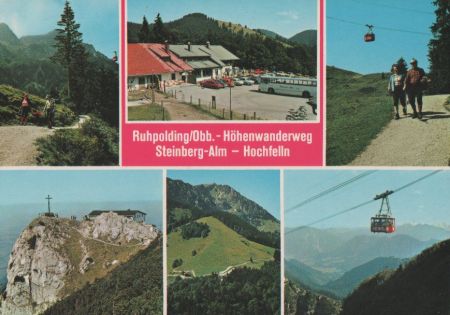 Ruhpolding - Höhenwanderweg - ca. 1985 Ruhpolding - Höhenwanderweg - ca. 1985