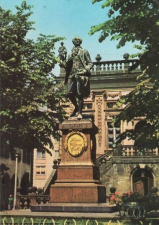 Leipzig - Goethedenkmal Leipzig - Goethedenkmal
