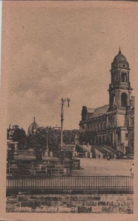 Dresden - Brühlsche Terrasse - ca. 1950 Dresden - Brühlsche Terrasse - ca. 1950
